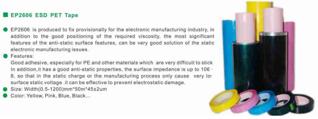 ESD Packing Tape – JRPV Semicon Supplies Inc.